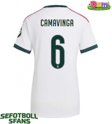Real Madrid Eduardo Camavinga #6 Hemmatröja Kvinnor 2026-27 Kortärmad
